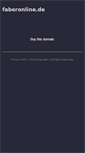 Mobile Screenshot of faberonline.de
